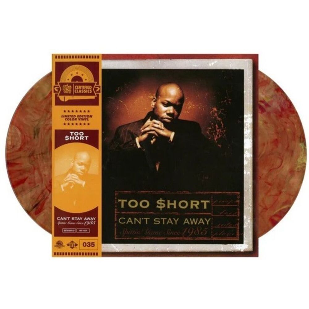 Too $hort - Can't Stay Away  LP LP